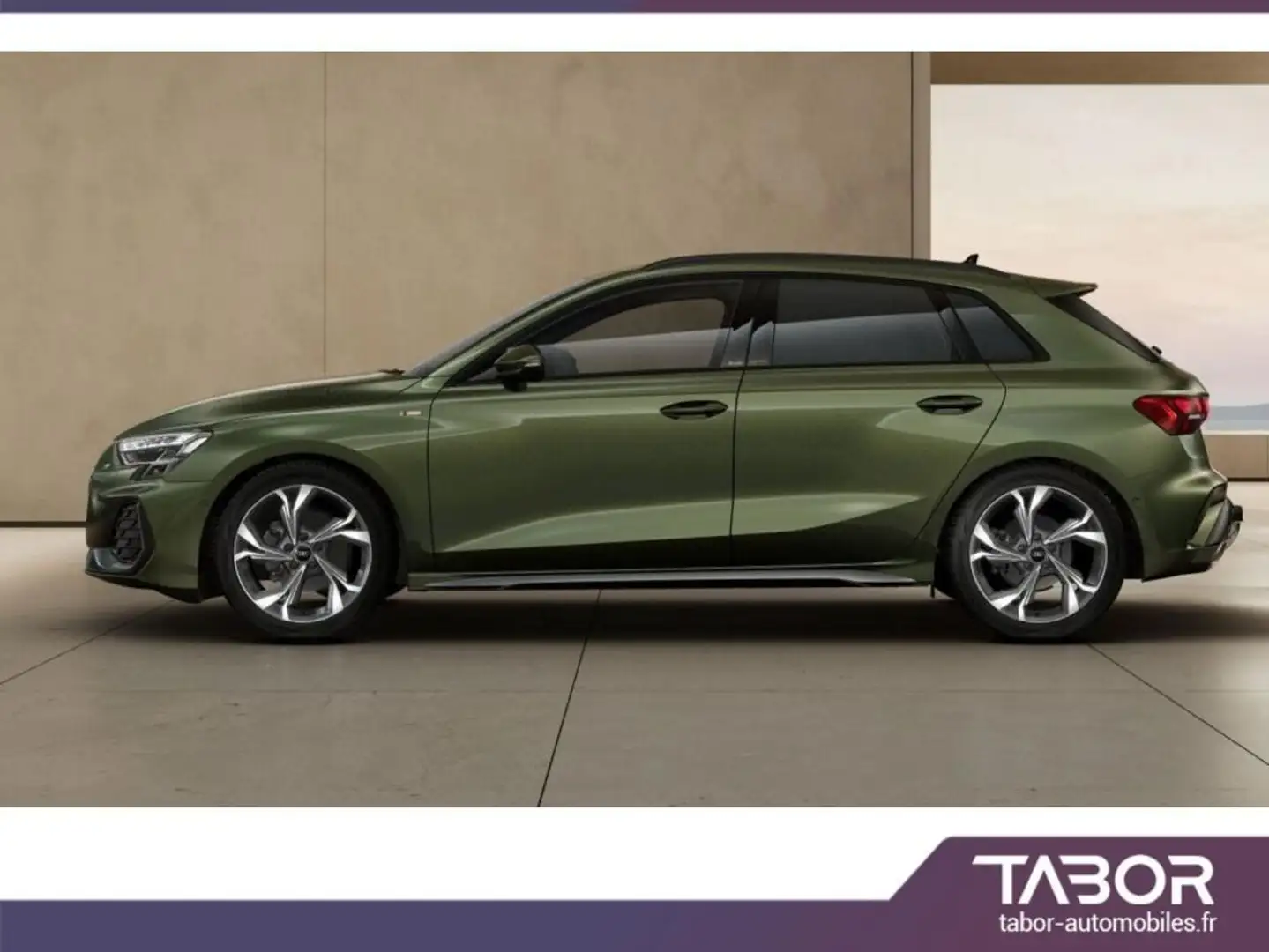 Audi A3 30 TFSI S tronic S line GPS Vert - 2
