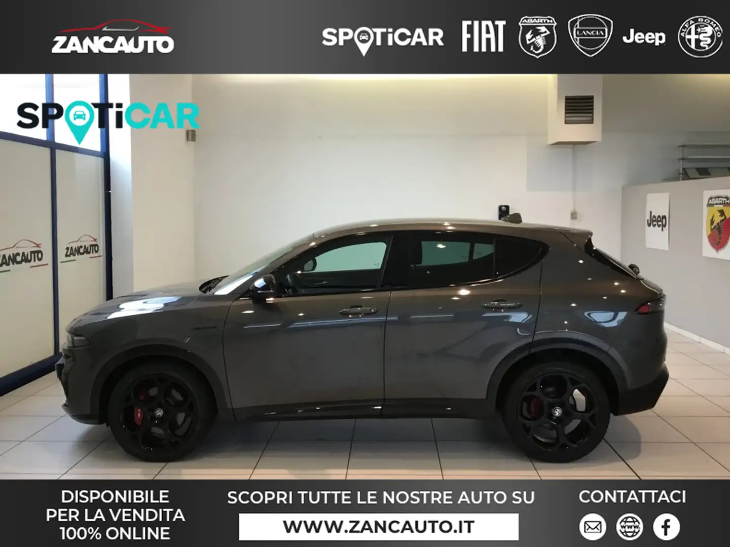 Alfa Romeo Tonale 1.3 280 CV PHEV AT6 Q4 Veloce my24 Grigio - 1