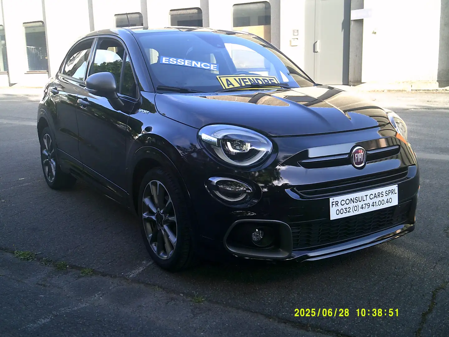 Fiat 500X 500X 1.0 FireFly T3 Sport Zwart - 1