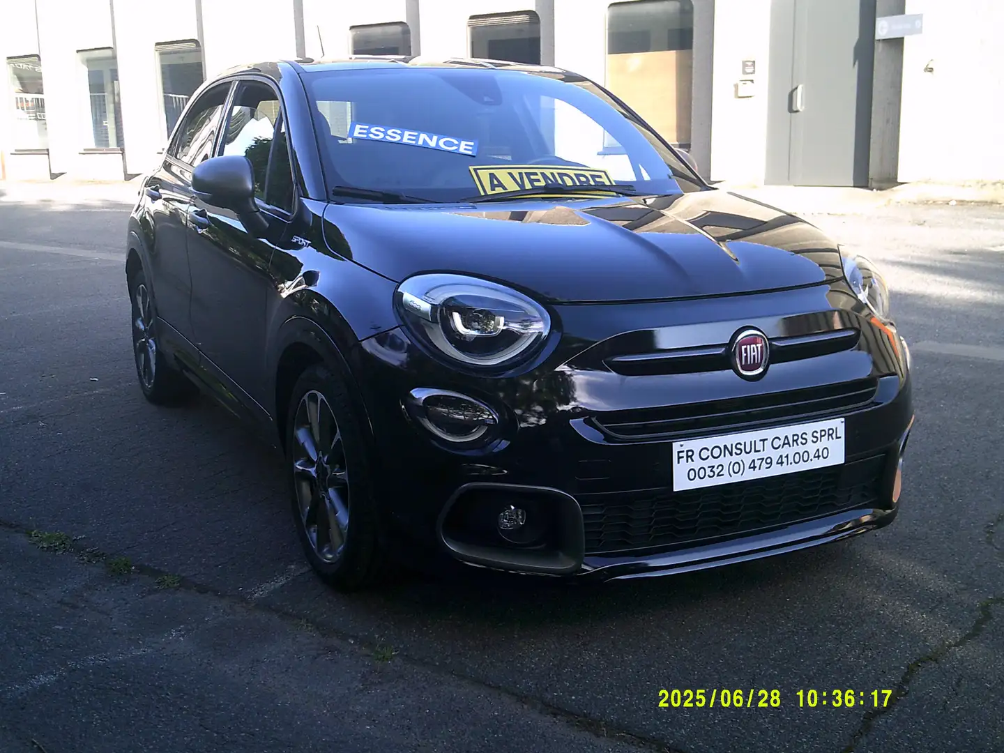 Fiat 500X 500X 1.0 FireFly T3 Sport Zwart - 2