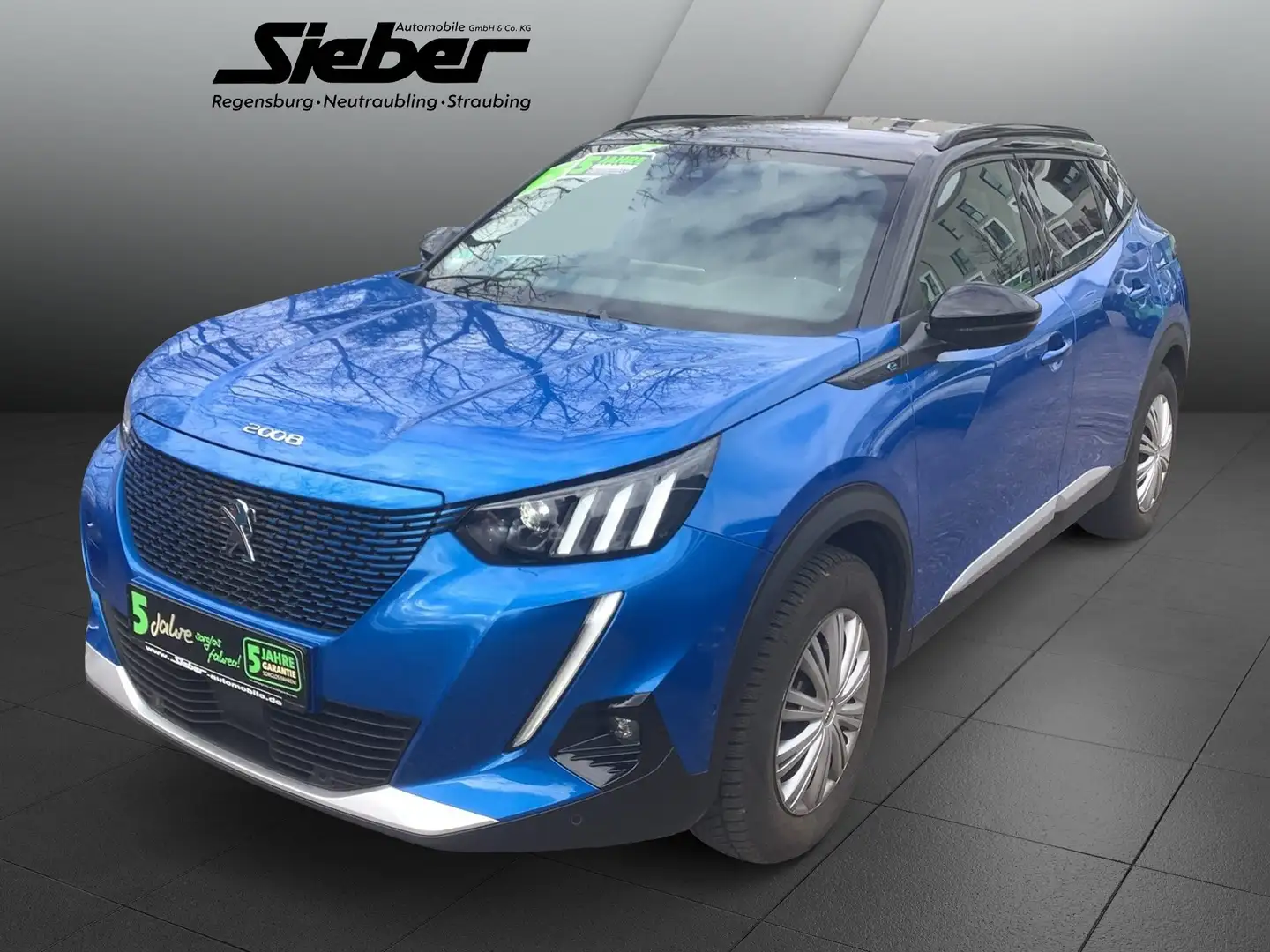 Peugeot e-2008 2008-e GT *Sitzheizung*PDC*Klima*LED*Tempomat* Blau - 2