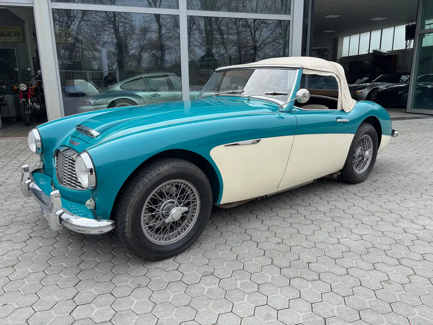 Austin-Healey 3000 MK1 - BN7 Grün - 1