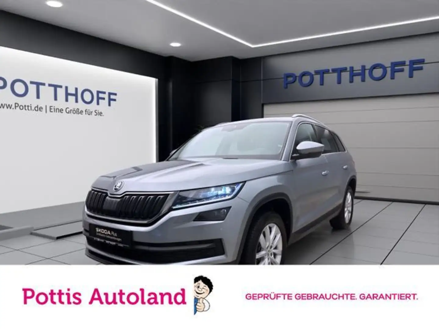 Skoda Kodiaq 2.0 TSI DSG 4x4 STYLE PANO PDC KAMERA NAV Grau - 1