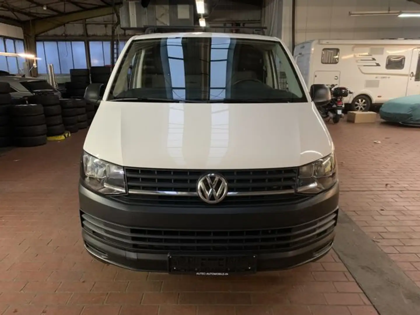 Volkswagen T6 Transporter Kasten 2.0 TDI NAVI+KLIMA+EINBAU Weiß - 2
