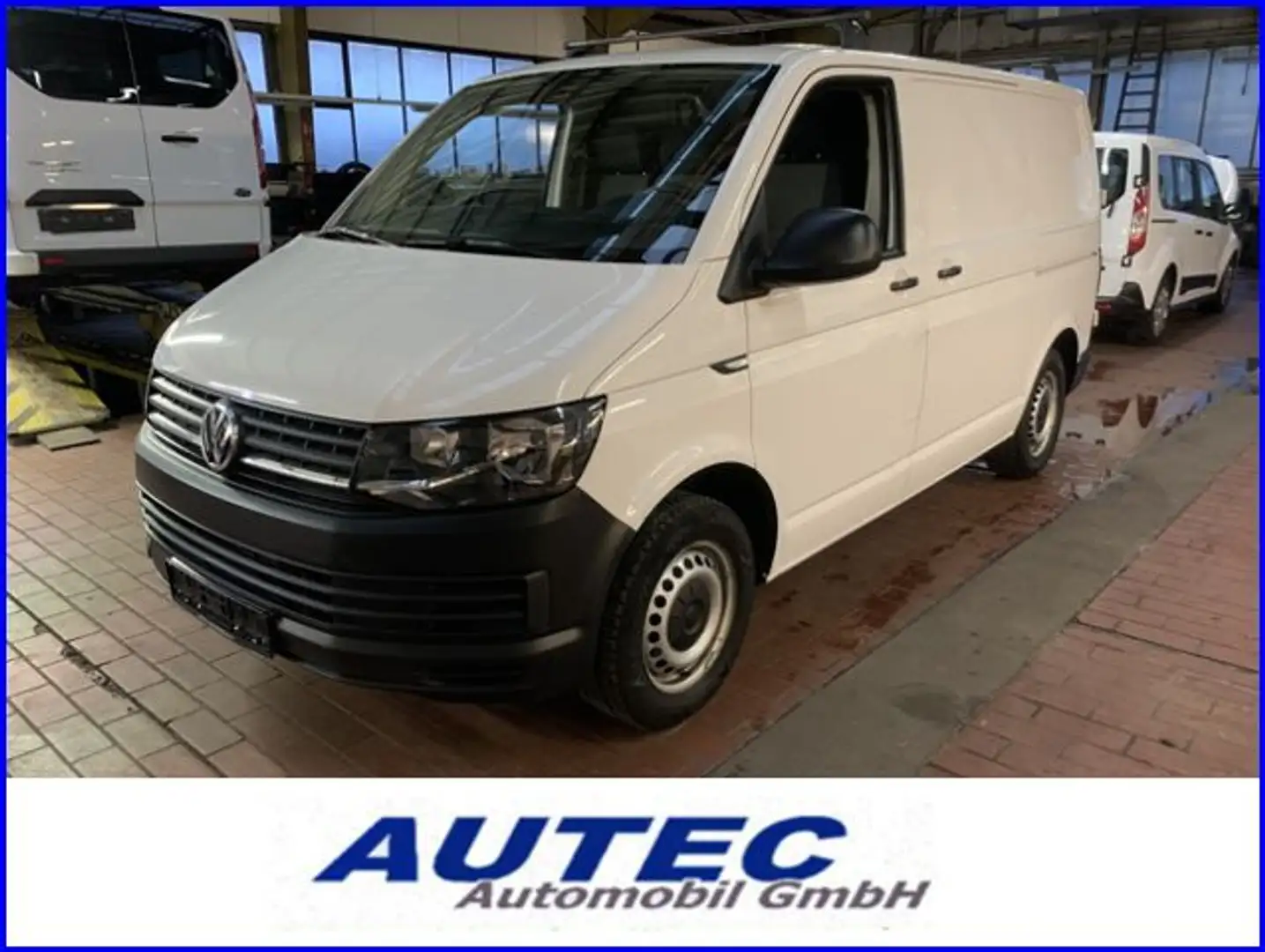 Volkswagen T6 Transporter Kasten 2.0 TDI NAVI+KLIMA+EINBAU Weiß - 1
