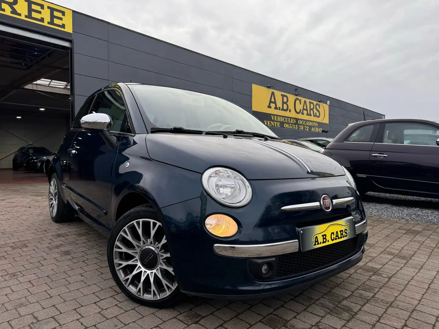 Fiat 500 1.2i *GARANTIE 12MOIS*CARNET D’ENTRETIEN Bleu - 1