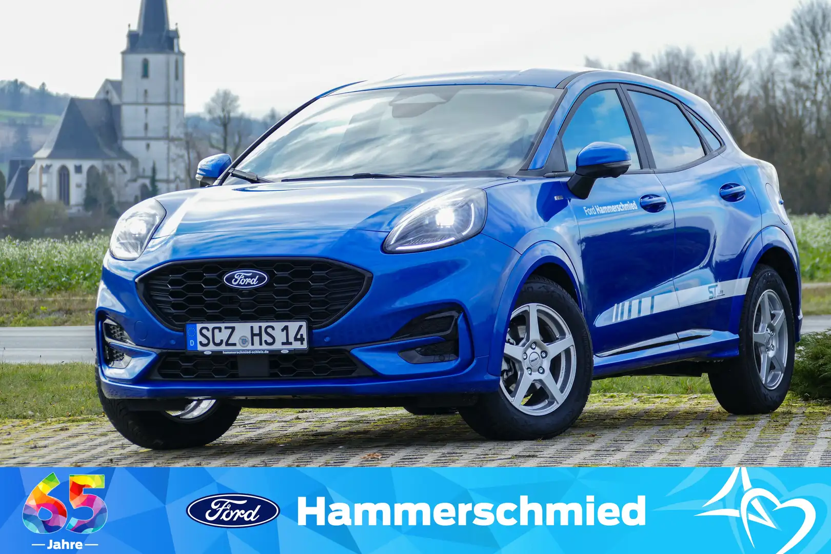 Ford Puma ST-Line Blau - 1
