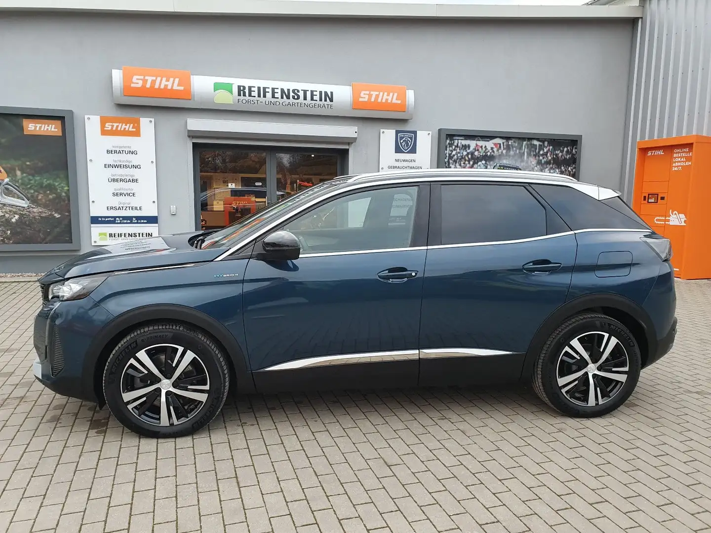 Peugeot 3008 Hybrid4 300 GT NACHTSICHT SHZ STAND-HZ ACC Blau - 2