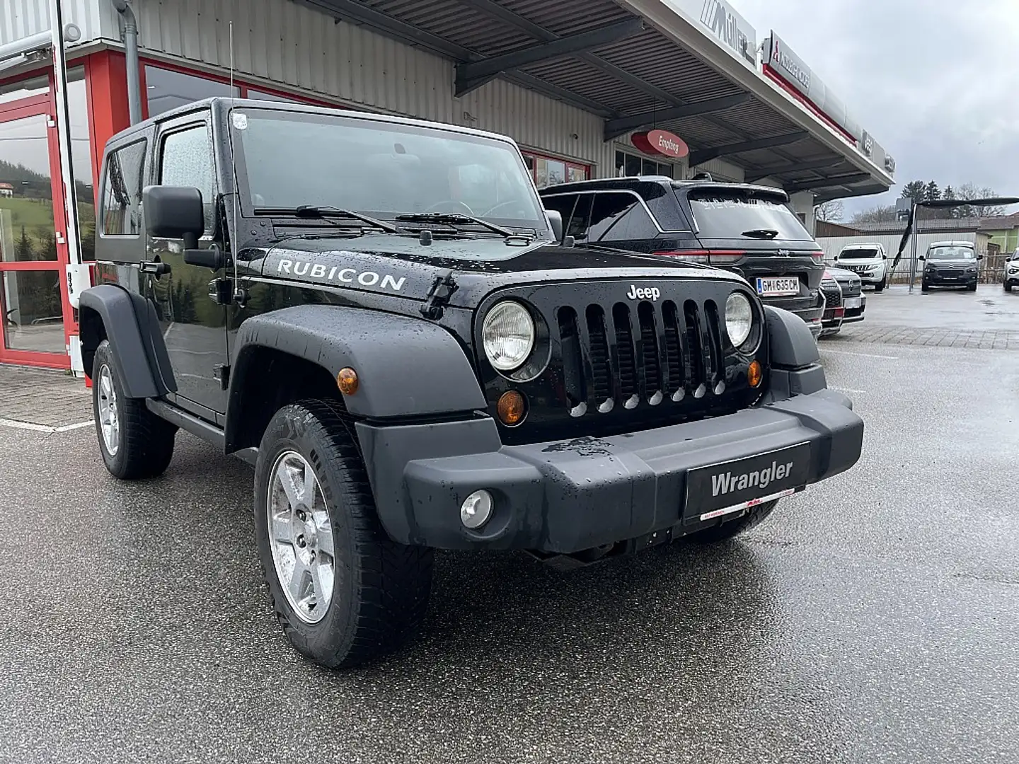 Jeep Wrangler Wrangler Rubicon 2,8 CRD Hardtop Aut. Schwarz - 1