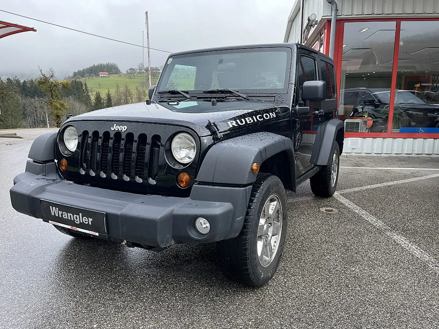 Jeep Wrangler Wrangler Rubicon 2,8 CRD Hardtop Aut. Schwarz - 2