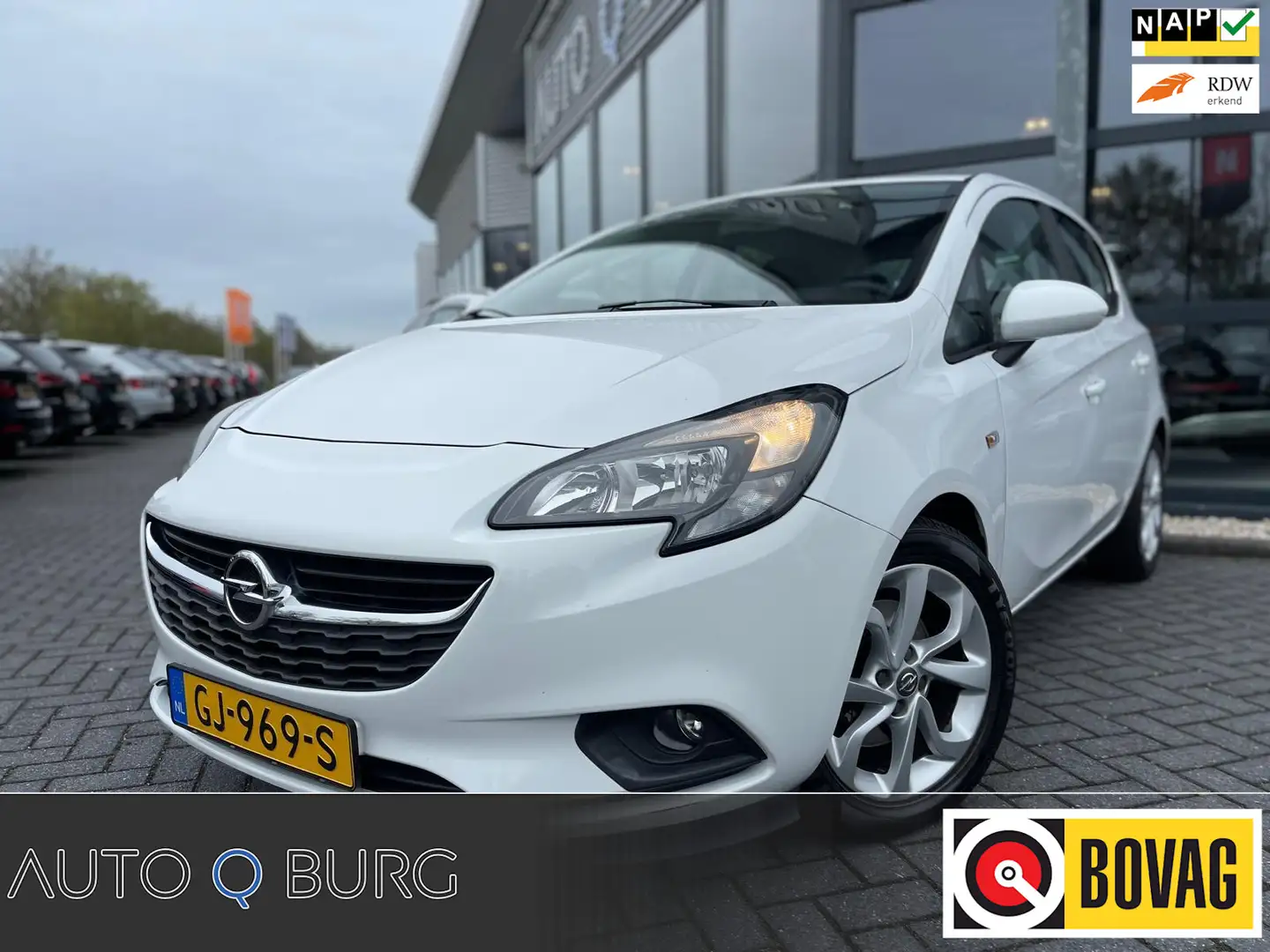 Opel Corsa 1.0 Turbo Edition | Cruise | Navi | Airco | LMV | Weiß - 1