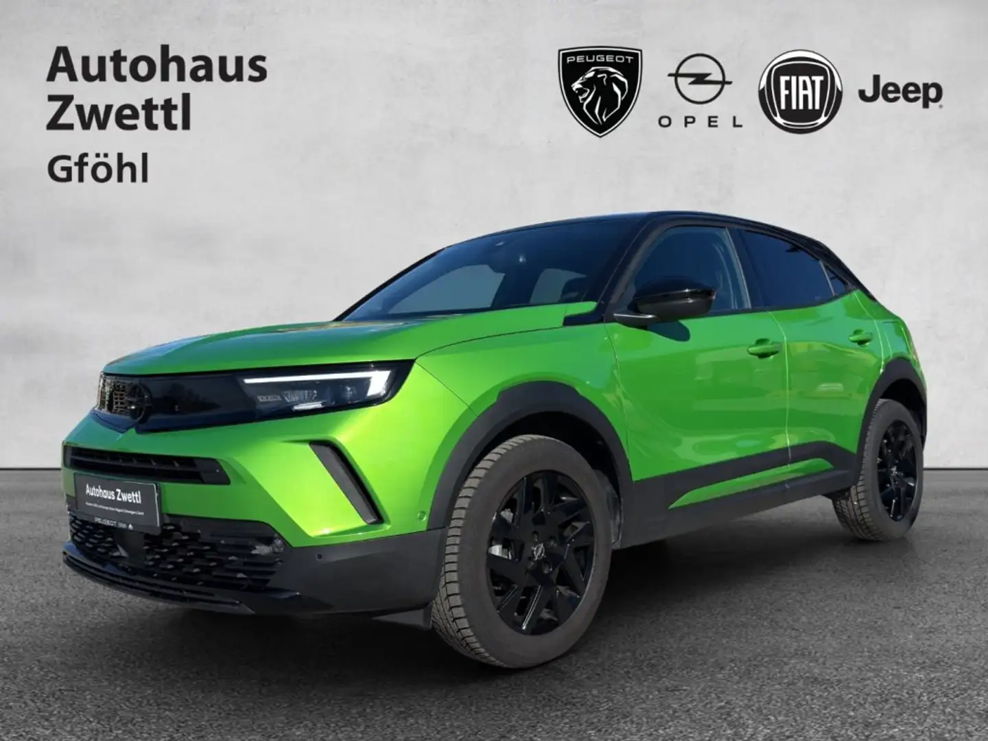 Opel Mokka GS PT 100 PS Groen - 1