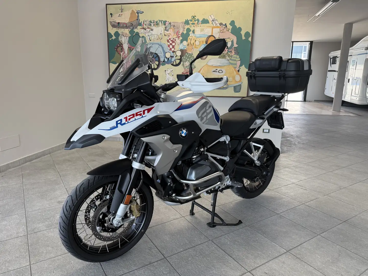 BMW R 1250 GS Adventure rallye Bianco - 1