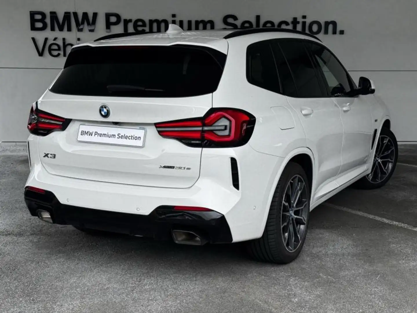 BMW X3 xDrive30e 292ch M Sport Blanc - 2