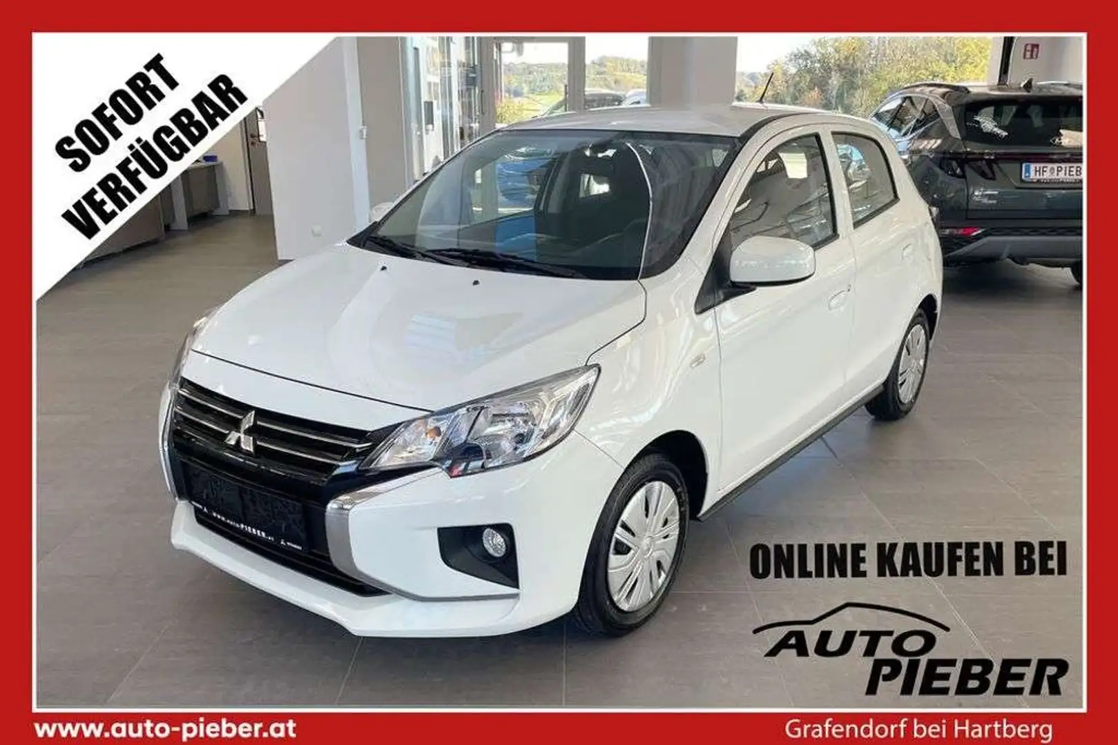 Mitsubishi Space Star 1,2 MIVEC Inform Weiß - 1