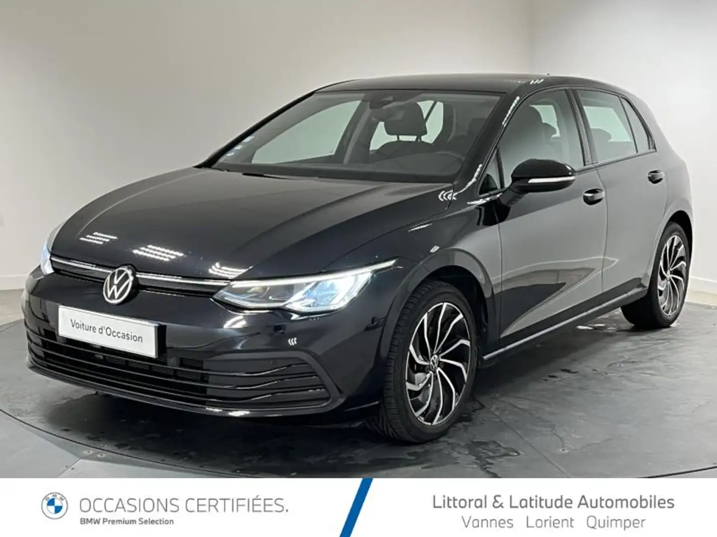 Volkswagen Golf 1.5 TSI ACT OPF 130ch Life 1st Noir - 1