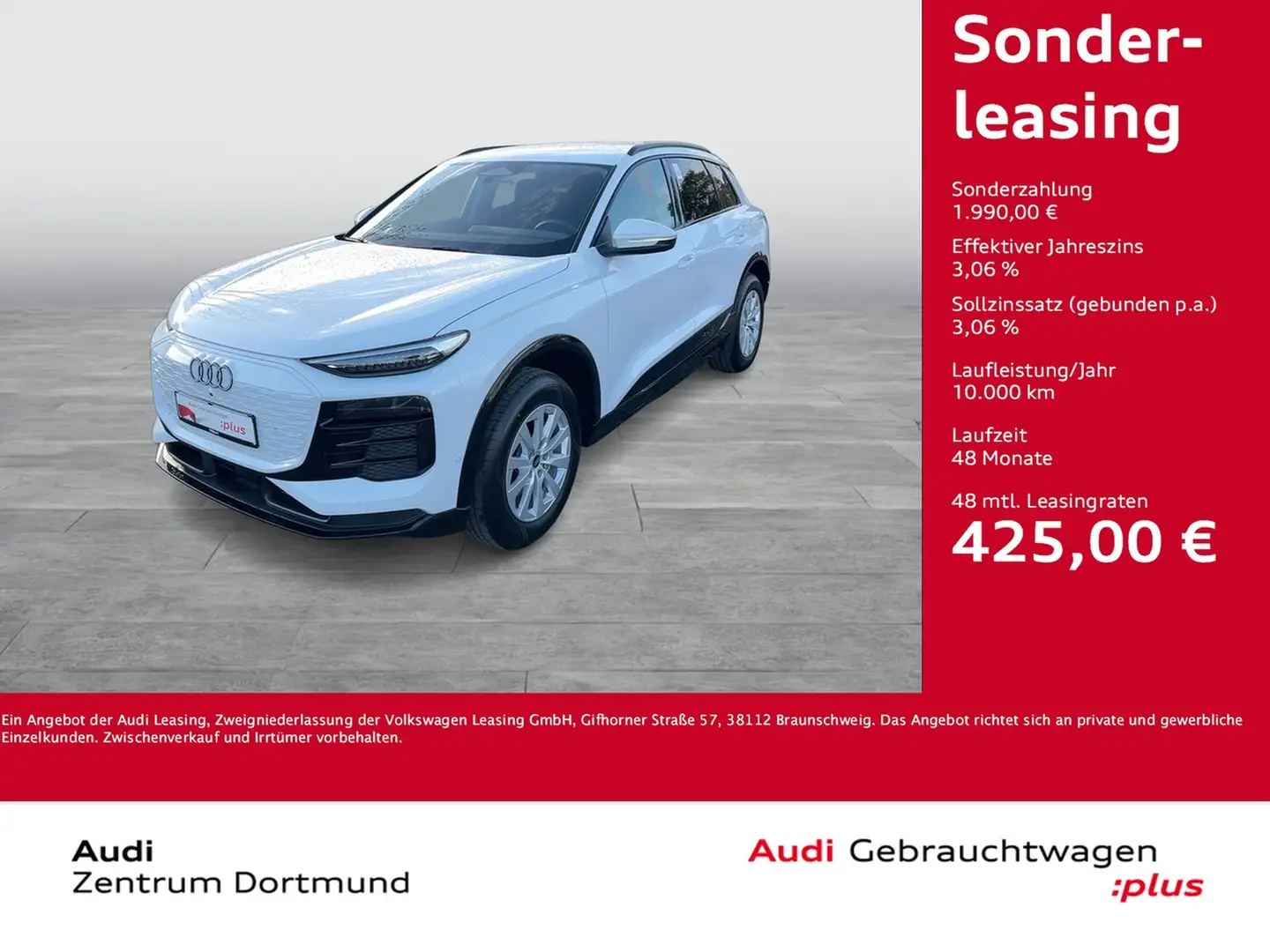 Audi Q6 e-tron advanced 360°CAM ACC LM18 EKLAPPE NAVI Weiß - 1