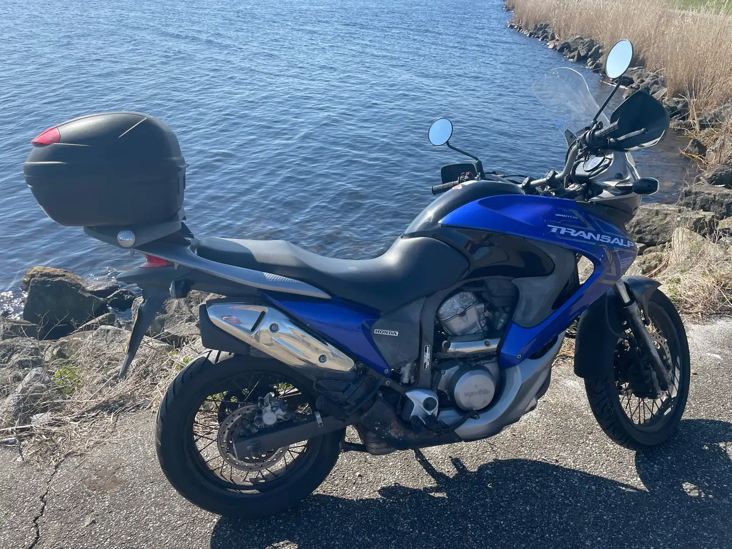 Honda Transalp XL700V Albastru - 2