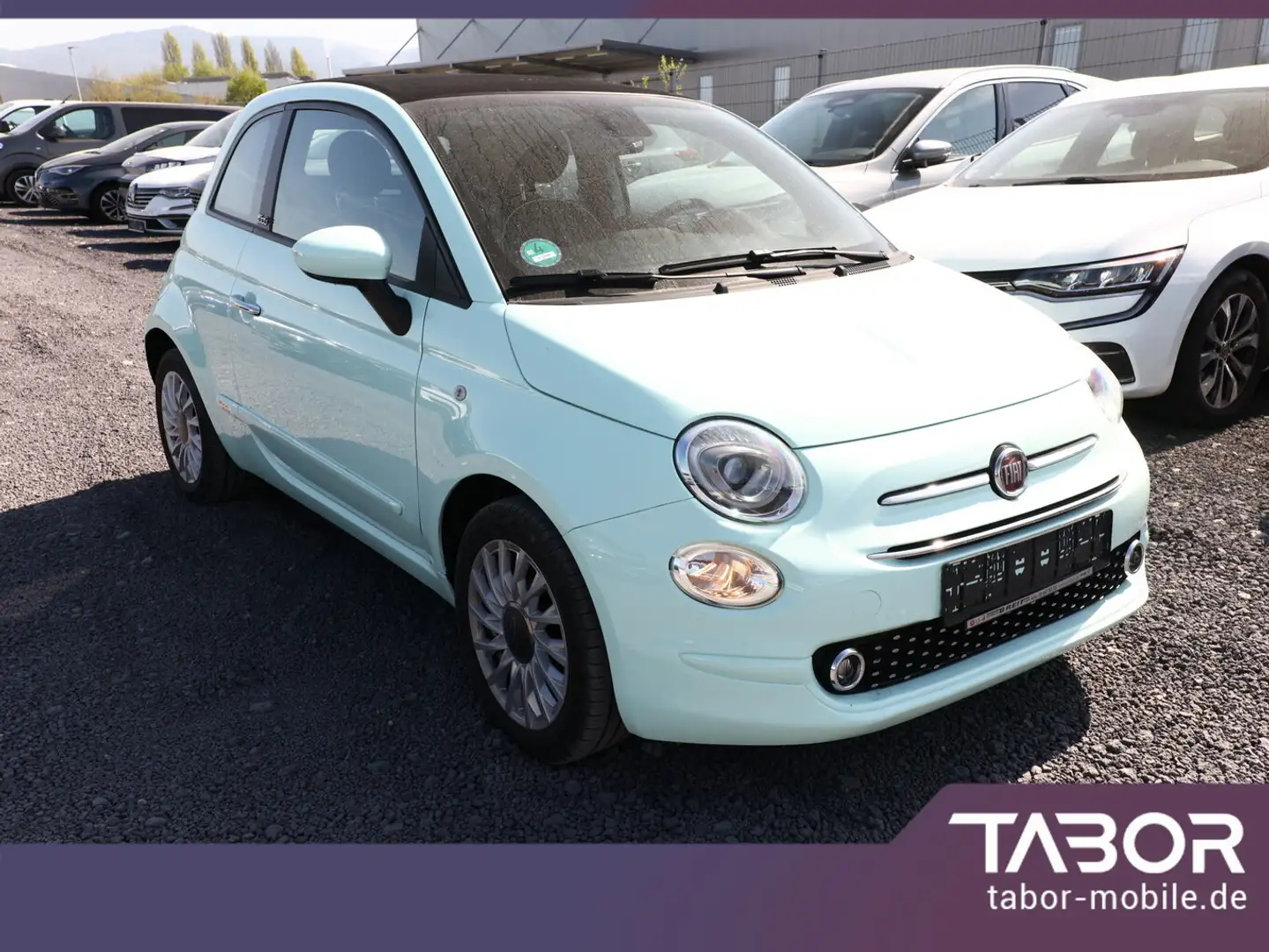 Fiat 500C 1.2 Dualogic Lounge TFT PDC CarPlay 15 Grau - 2