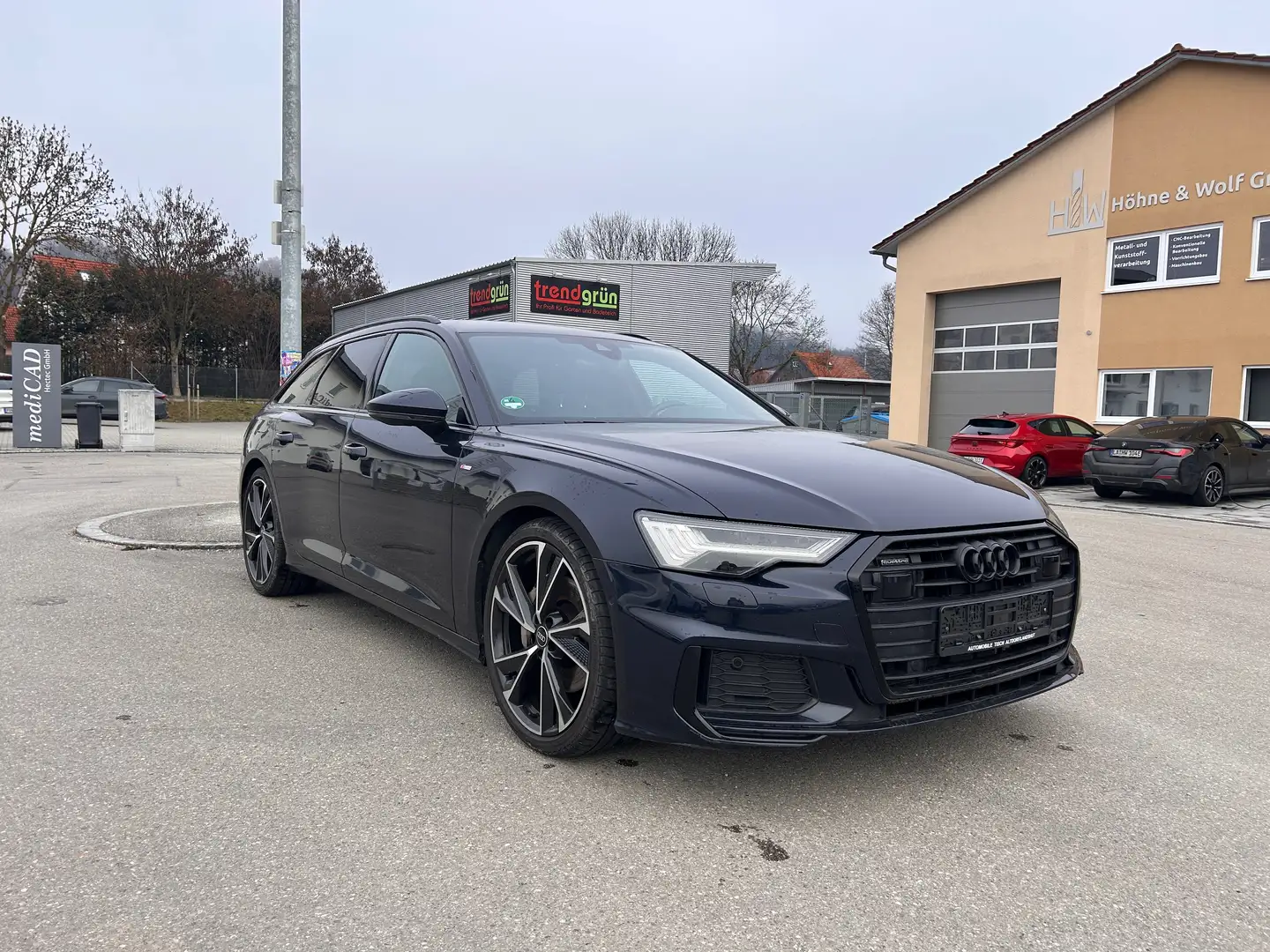 Audi A6 50 TDI quattro S-Line/Standheizung Blau - 1