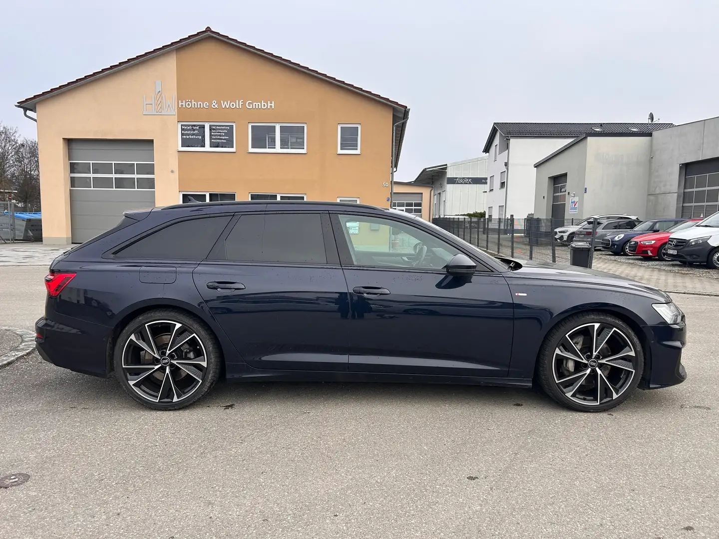 Audi A6 50 TDI quattro S-Line/Standheizung Blau - 2