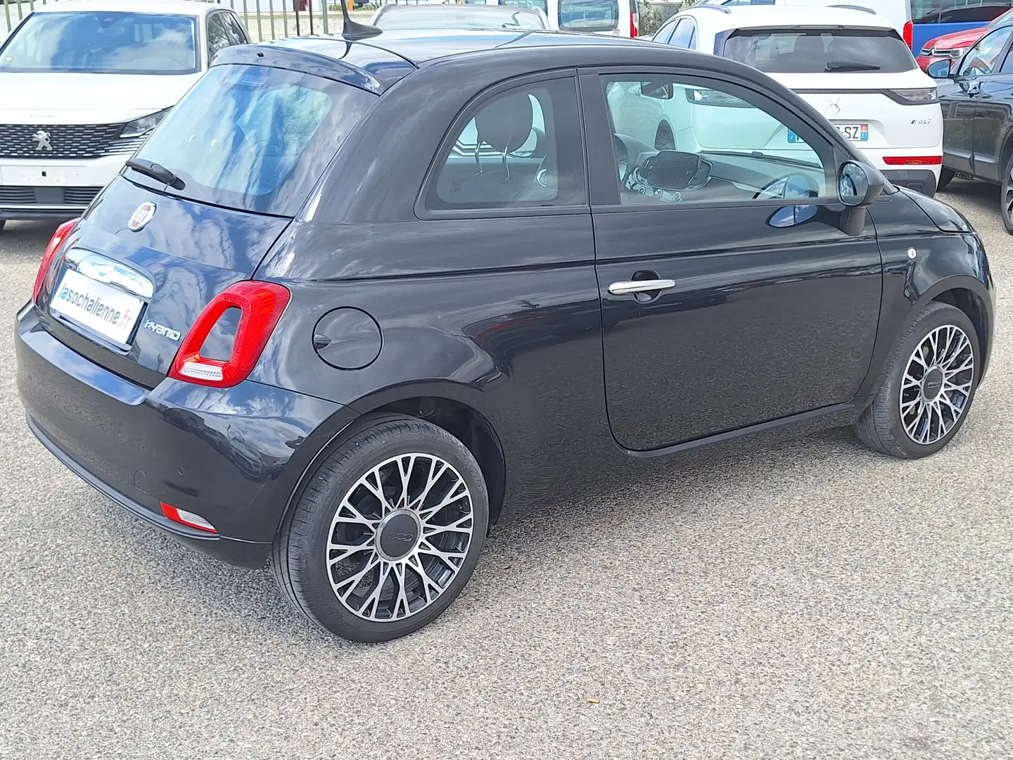 Fiat 500 1.0 70 ch Hybride BSG S/S Noir - 2