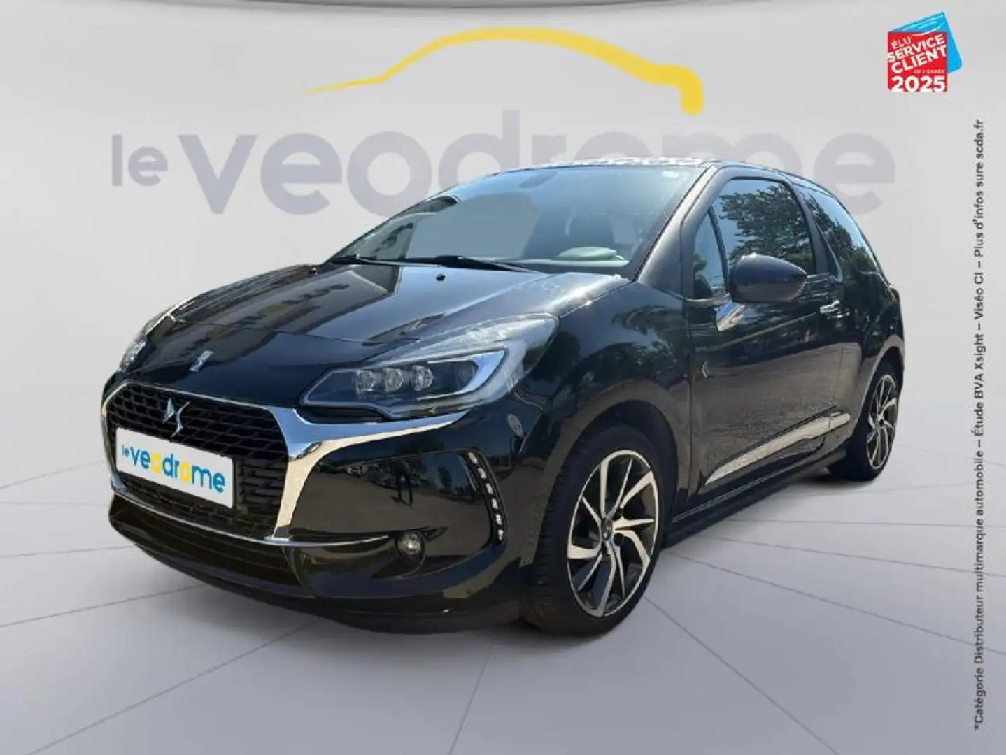 DS Automobiles DS 3 PureTech 110ch Forever Automatique Nero - 1