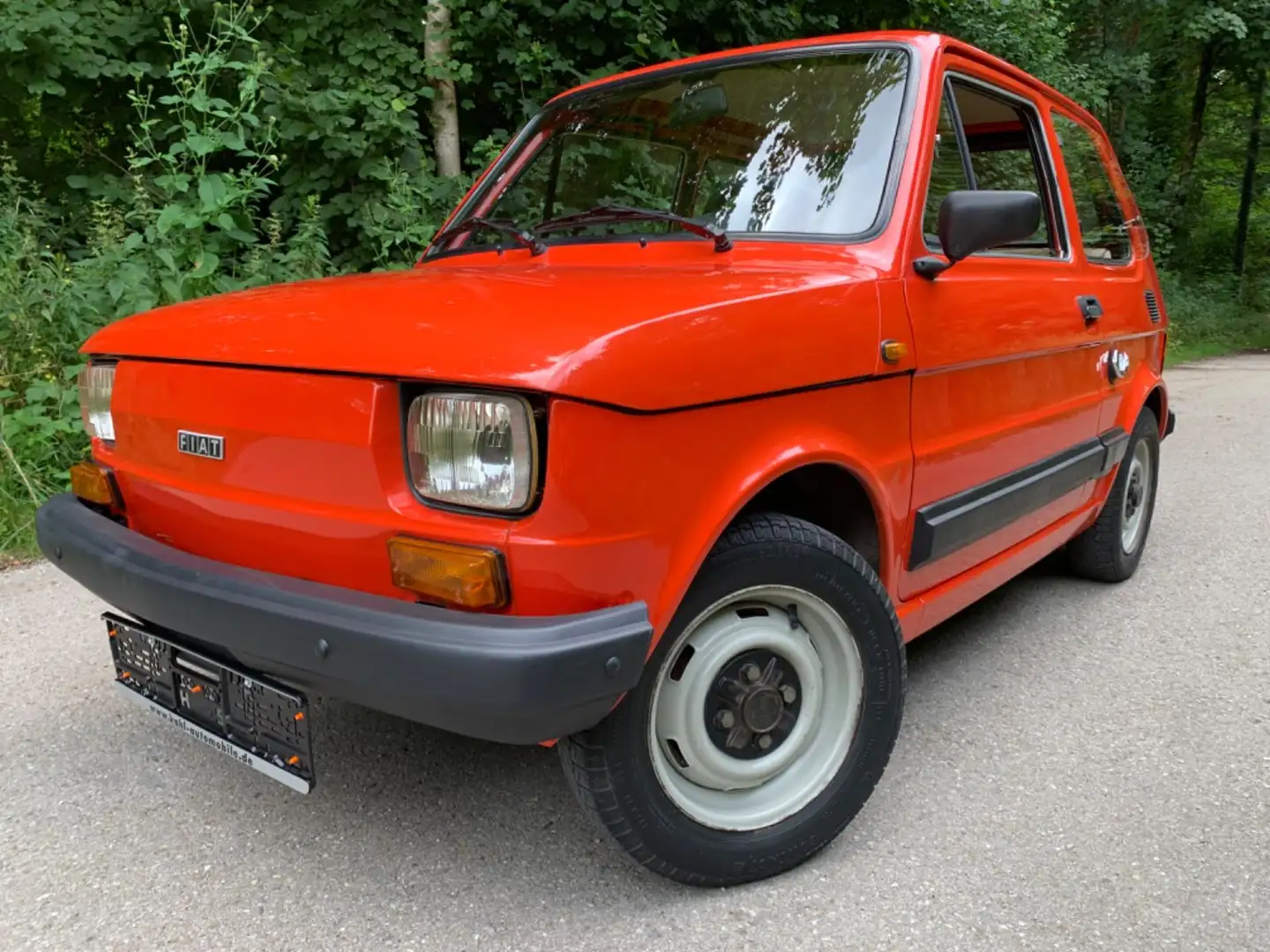 Fiat 126 Personal4,1.Hd;Erstlack,unberührt Orig.-Zust Piros - 1