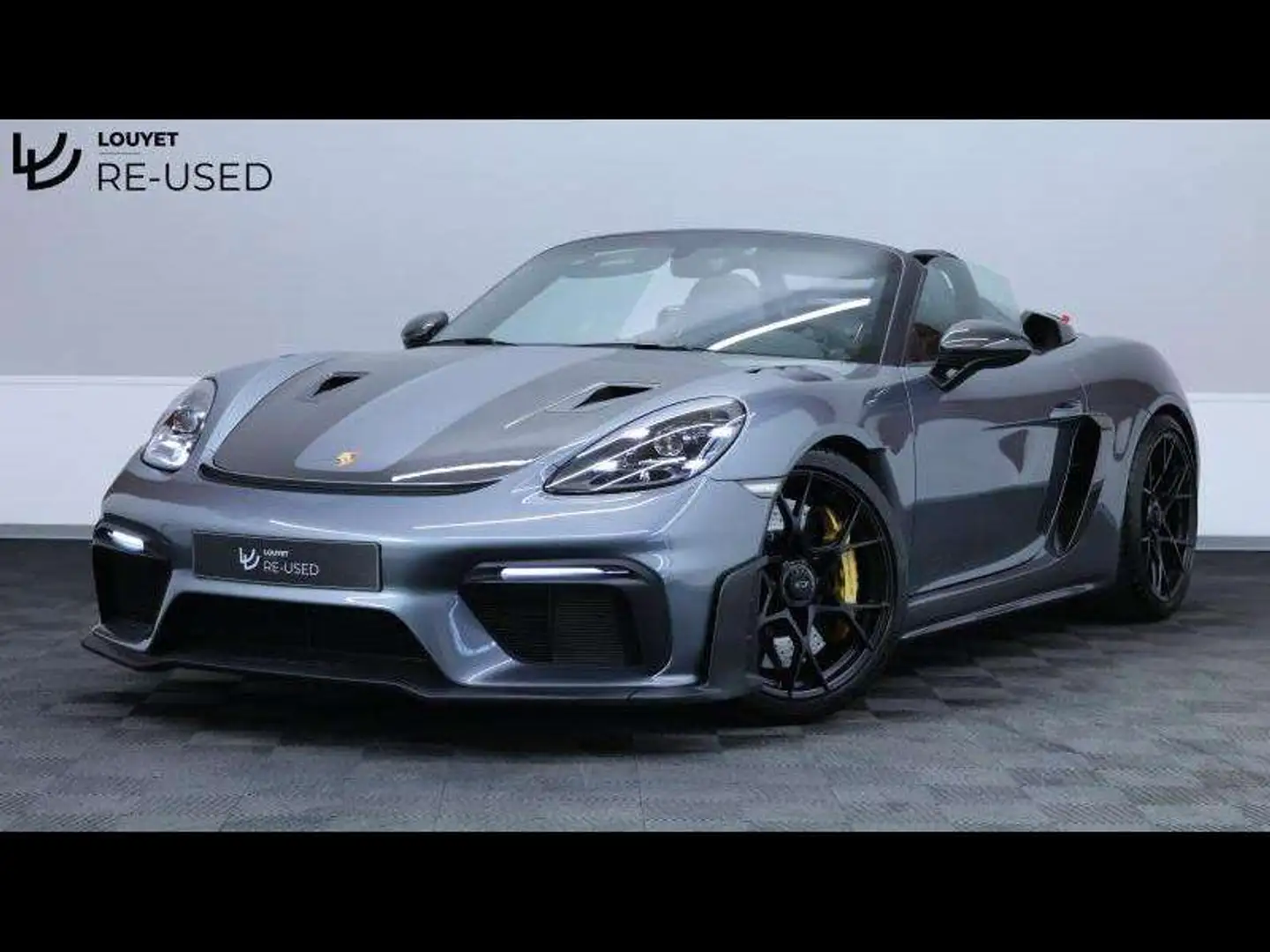 Porsche Boxster 718 Spyder RS PDK Gris - 1