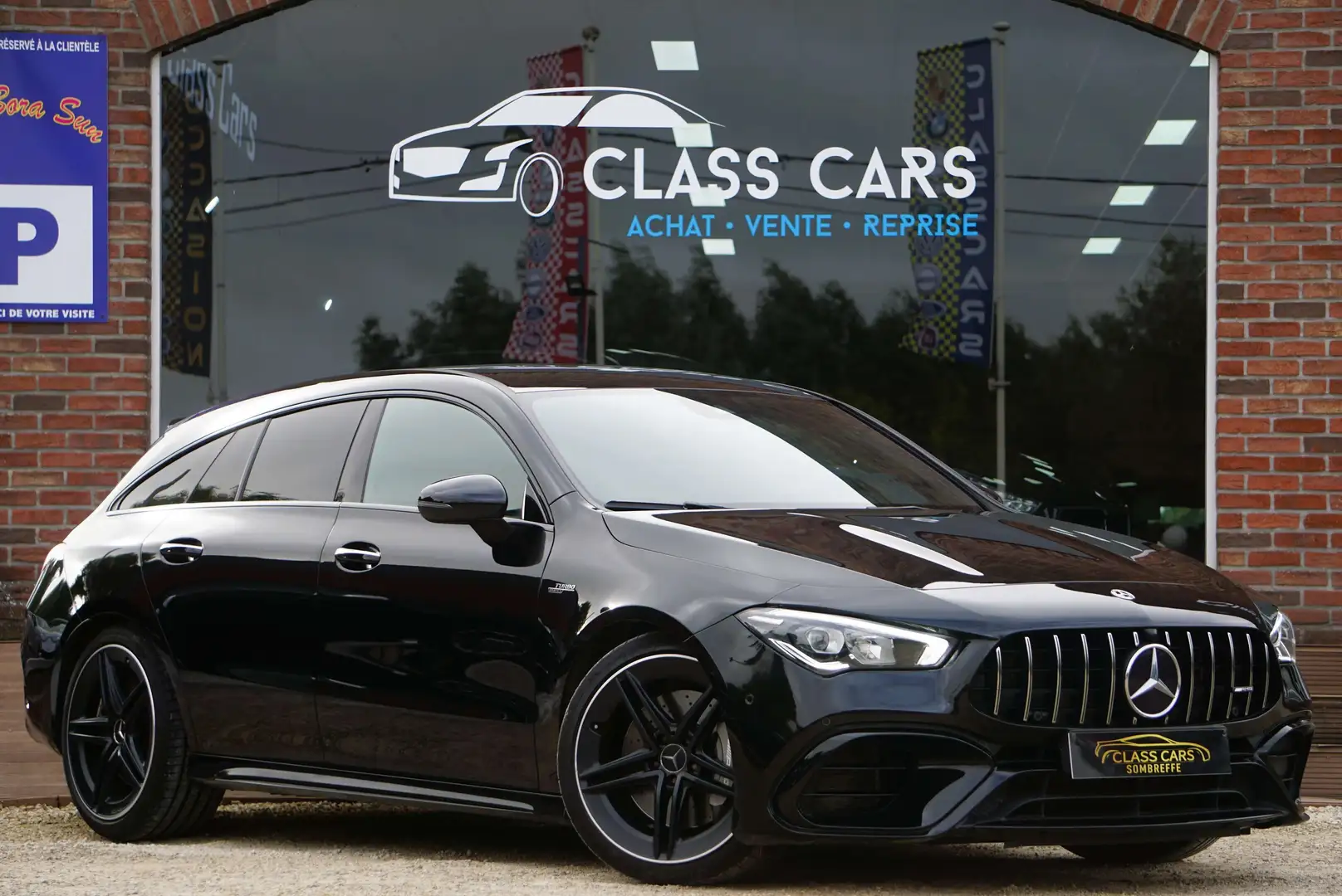Mercedes-Benz CLA 45 AMG 4-Matic+ AUTO FULL LED CAM 388CV Speedshift DCT 8G Noir - 2
