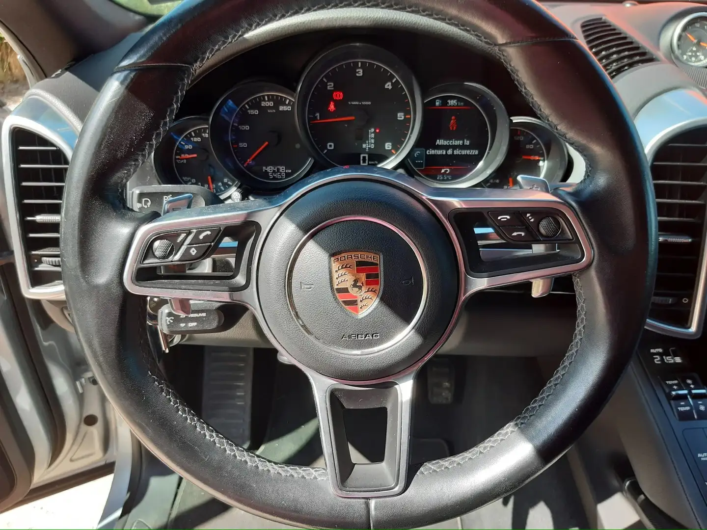 Porsche Cayenne 3.0 Edition PASM, tetto, sospensioni, led, taglian Argento - 1