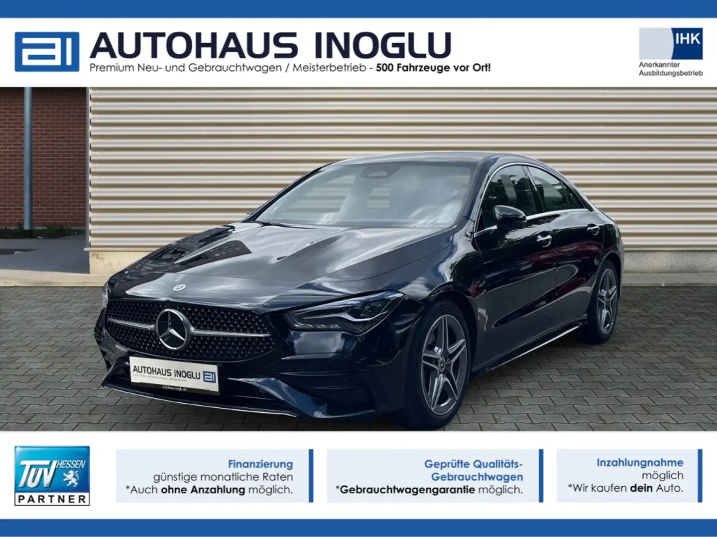 Mercedes-Benz CLA 200 AMG Line*Advanced Plus*Widescreen*Cam Schwarz - 1