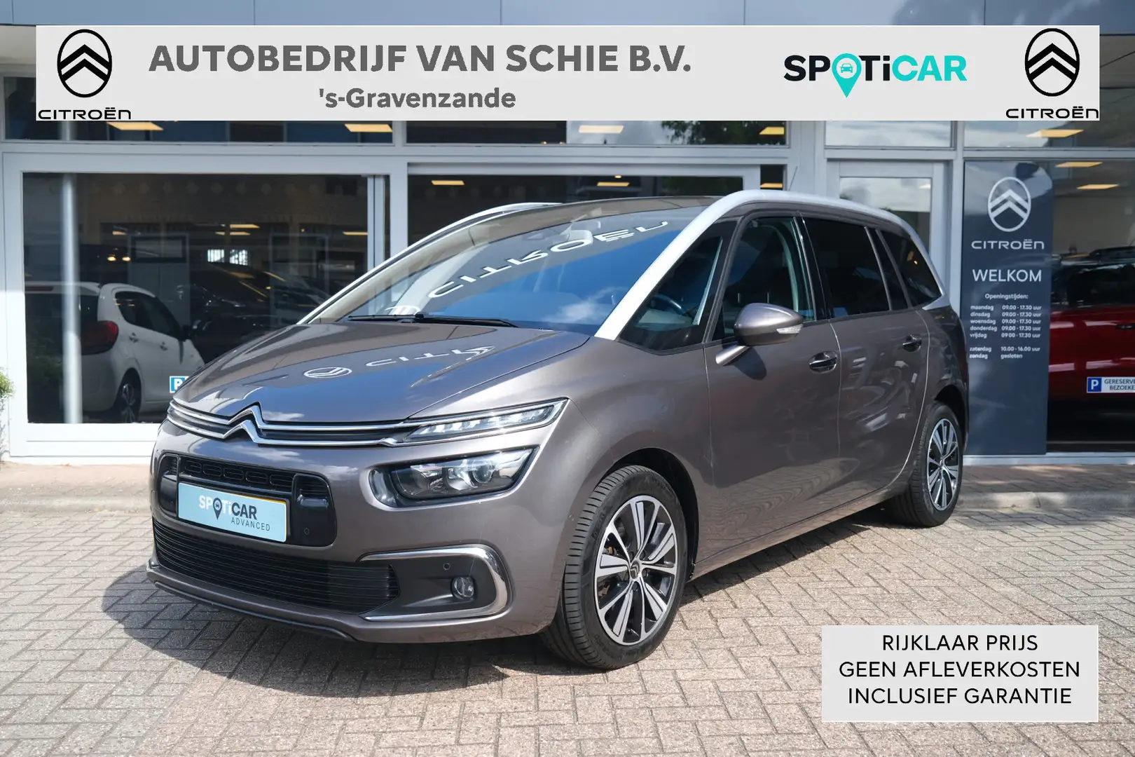 Citroen Grand C4 Picasso e-THP 165 Shine Automaat-6 Xenon | Panoramadak | T Gris - 1
