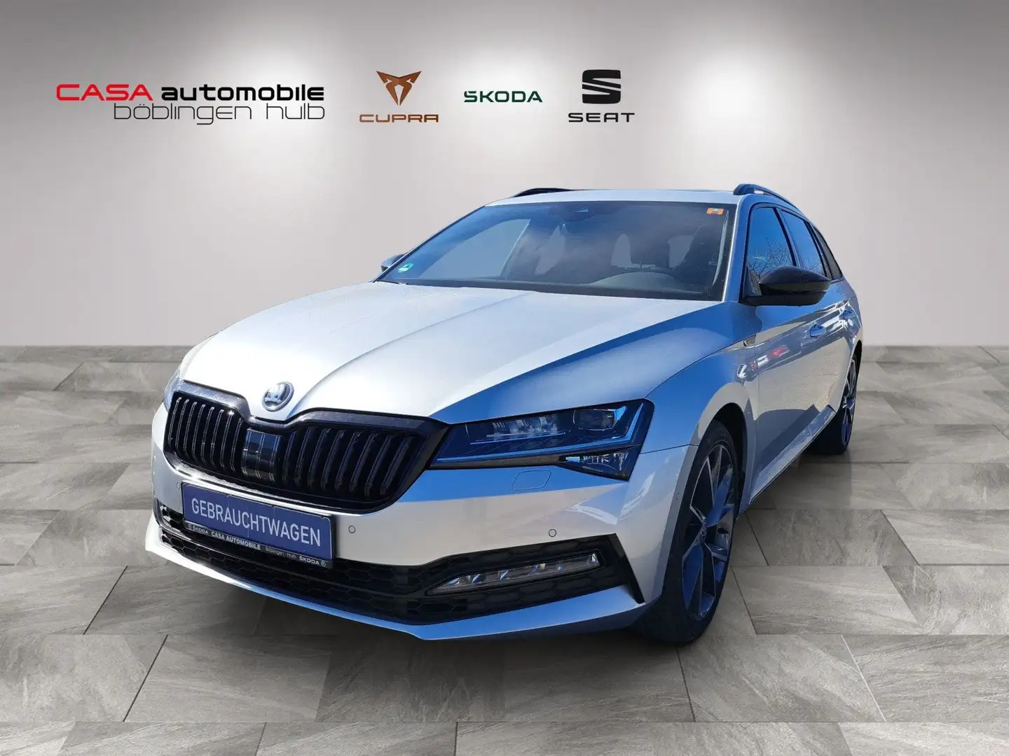 Skoda Superb Combi Sportline 4x4 2.0 TSI DSG ACC Plateado - 1