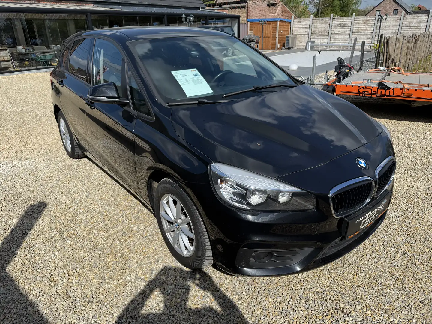 BMW 218 Active Tourer d// cuir //GARANTIE 1 AN Fekete - 2