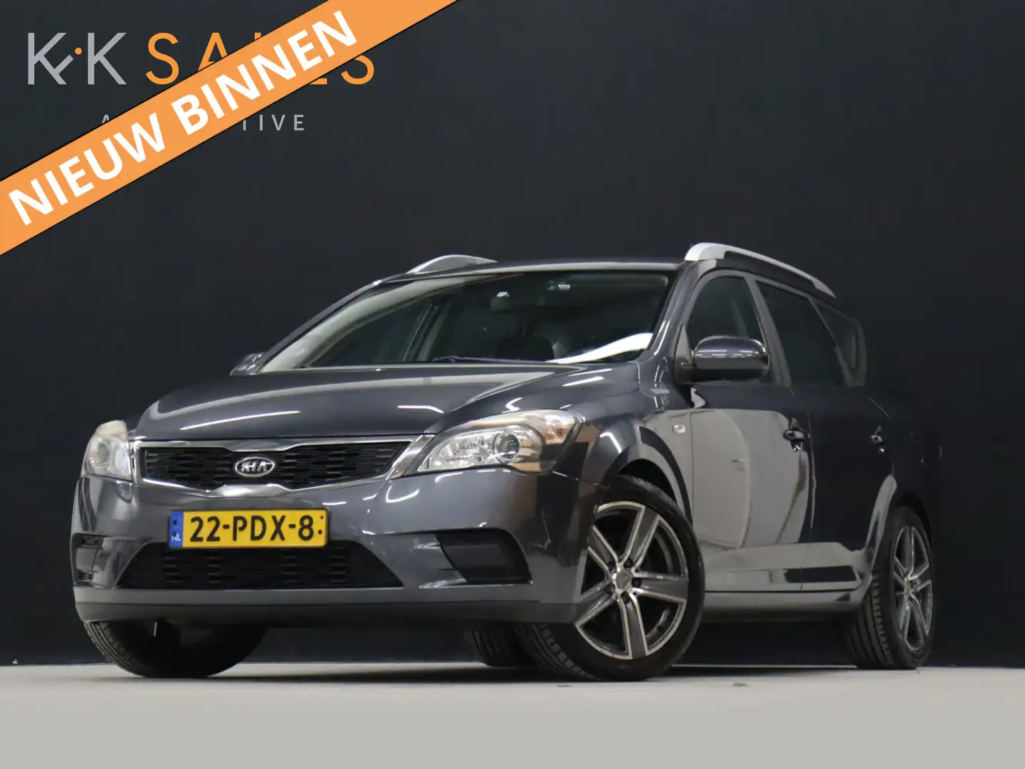 Kia Ceed / cee'd 1.4 CVVT X-tra [ELEKTRISCHE RAMEN VOOR, AIRCO, RAD Gris - 1