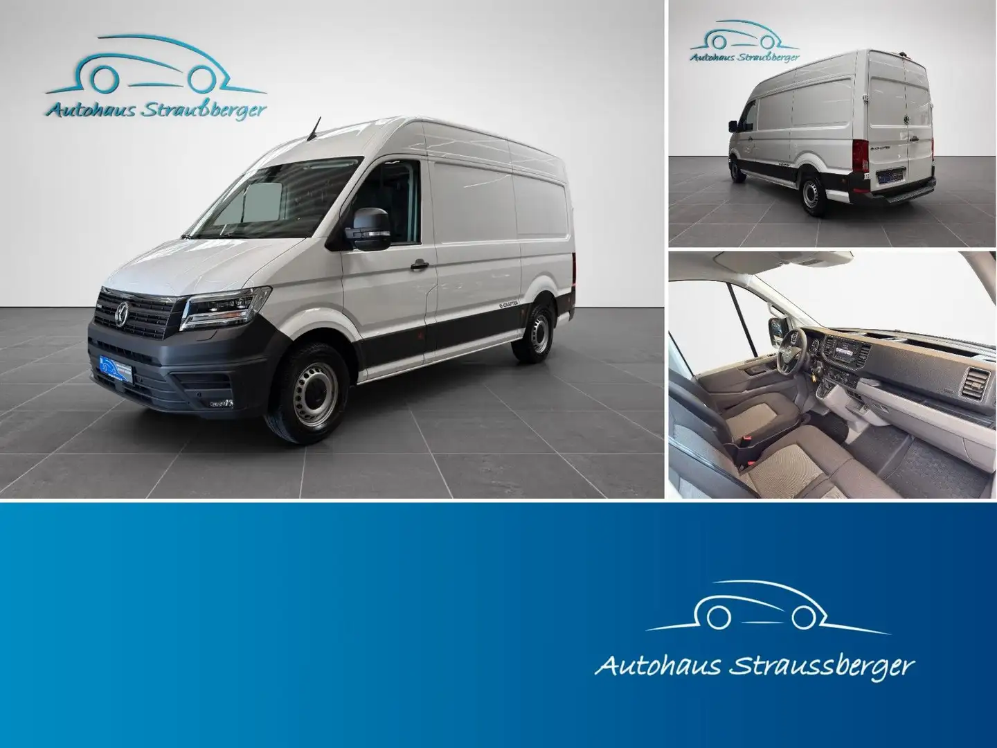Volkswagen Crafter E-Crafter MRH FWD DAB LED Tempo Klima Kamera Szh Bílá - 1