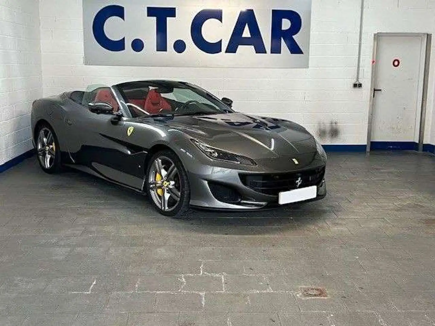 Ferrari Portofino 3.9 T V8 DCT -1Hand * Maintenance 7Jahre * Grijs - 1