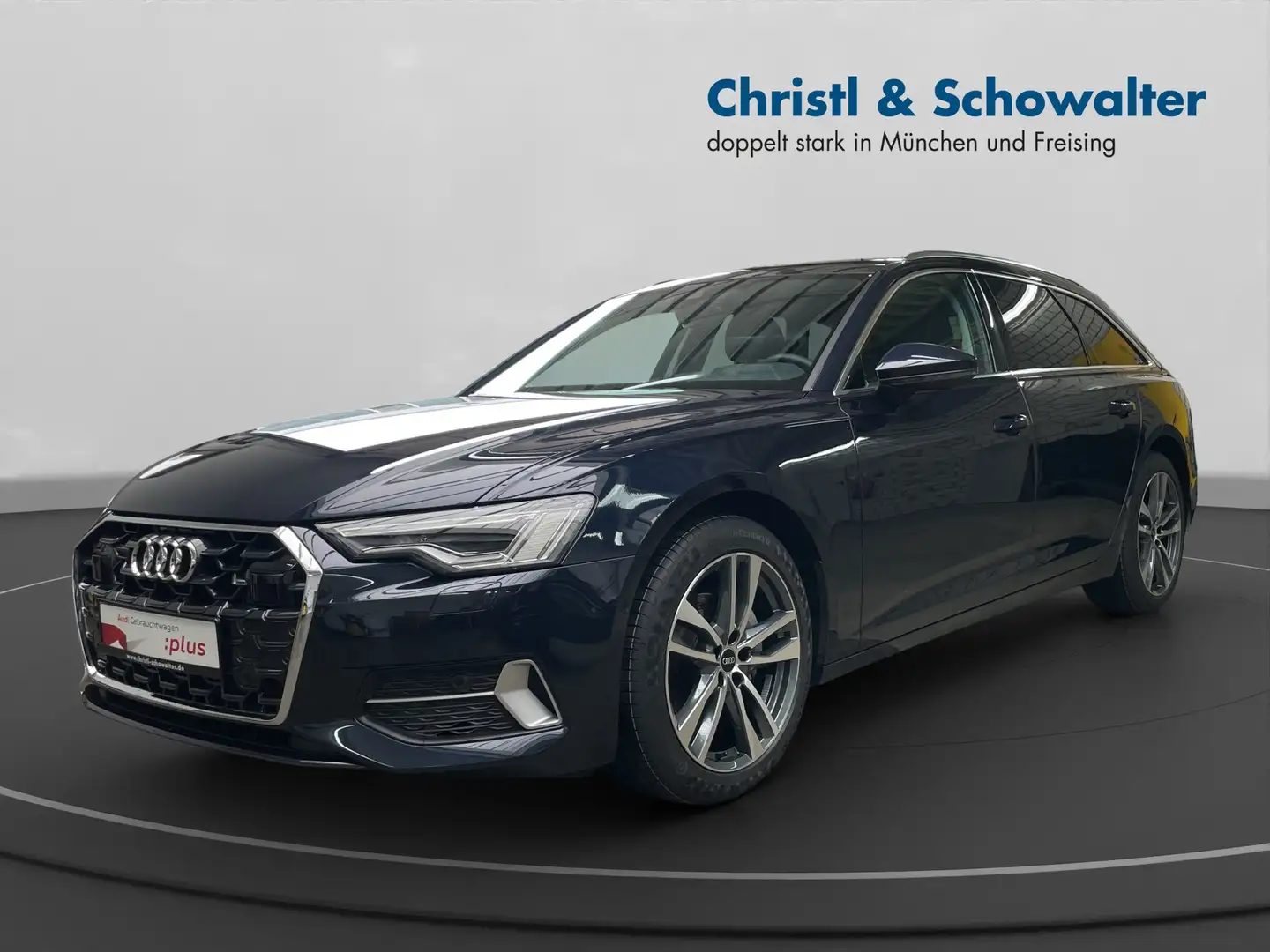 Audi A6 Avant 40TDI quat Advanced AHK PANO ACC RFK Blau - 2