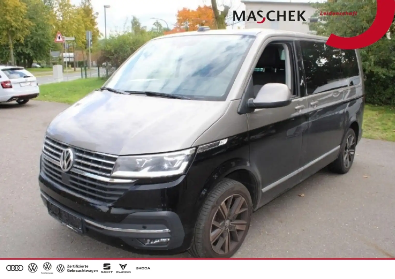 Volkswagen T6.1 Multivan KR Gen. Six 2.0 TDI AHK LED Rear View Side Assist Schwarz - 1