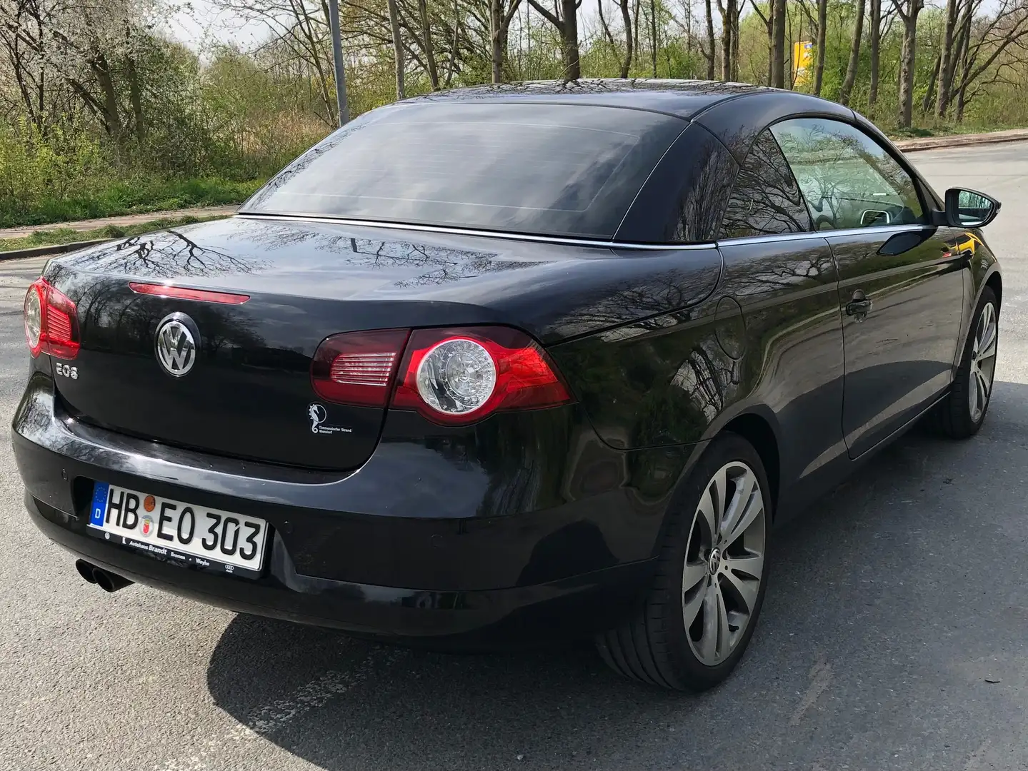 Volkswagen Eos 2.0 TSI Edition 2010 Schwarz - 2