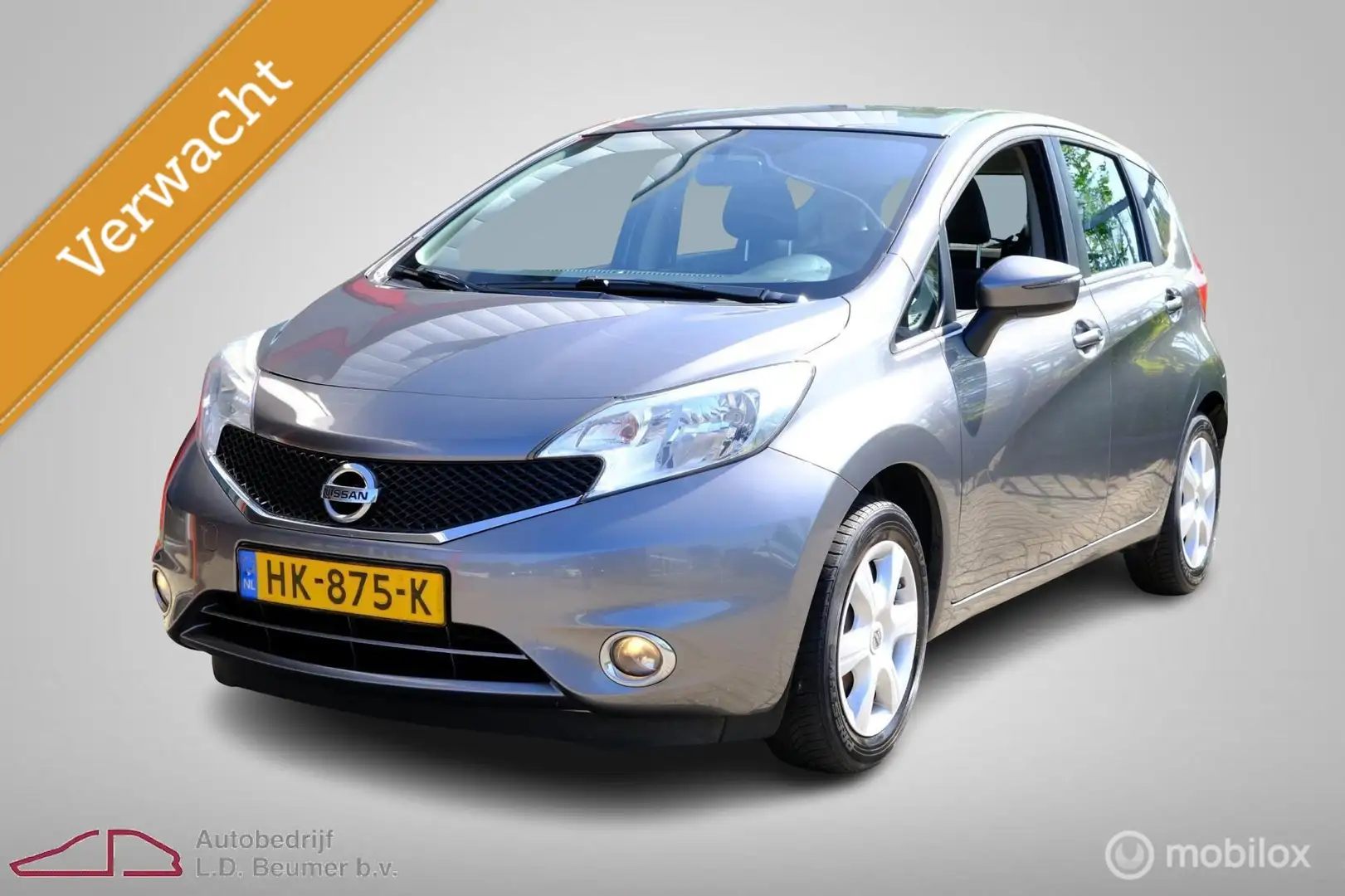 Nissan Note 1.2 Acenta *NL, CRUISE, RIJKLAARPRIJS!* Grijs - 1