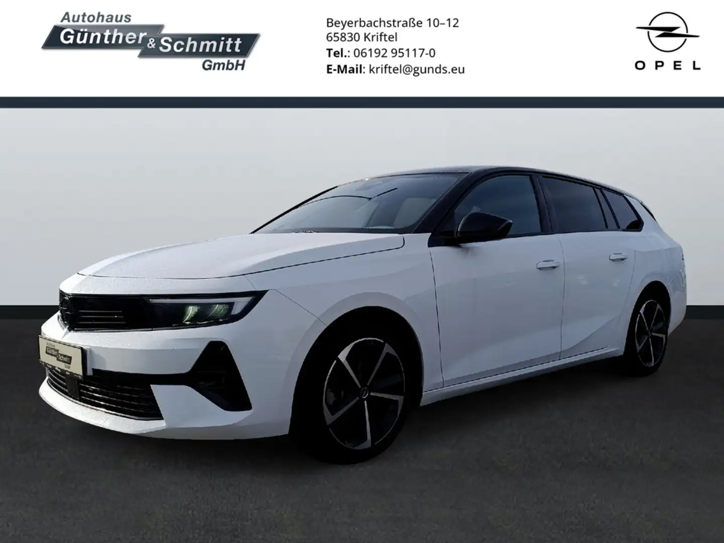 Opel Astra L Sports Tourer 1.5 GS PDC SHZ NAVI Blanc - 1