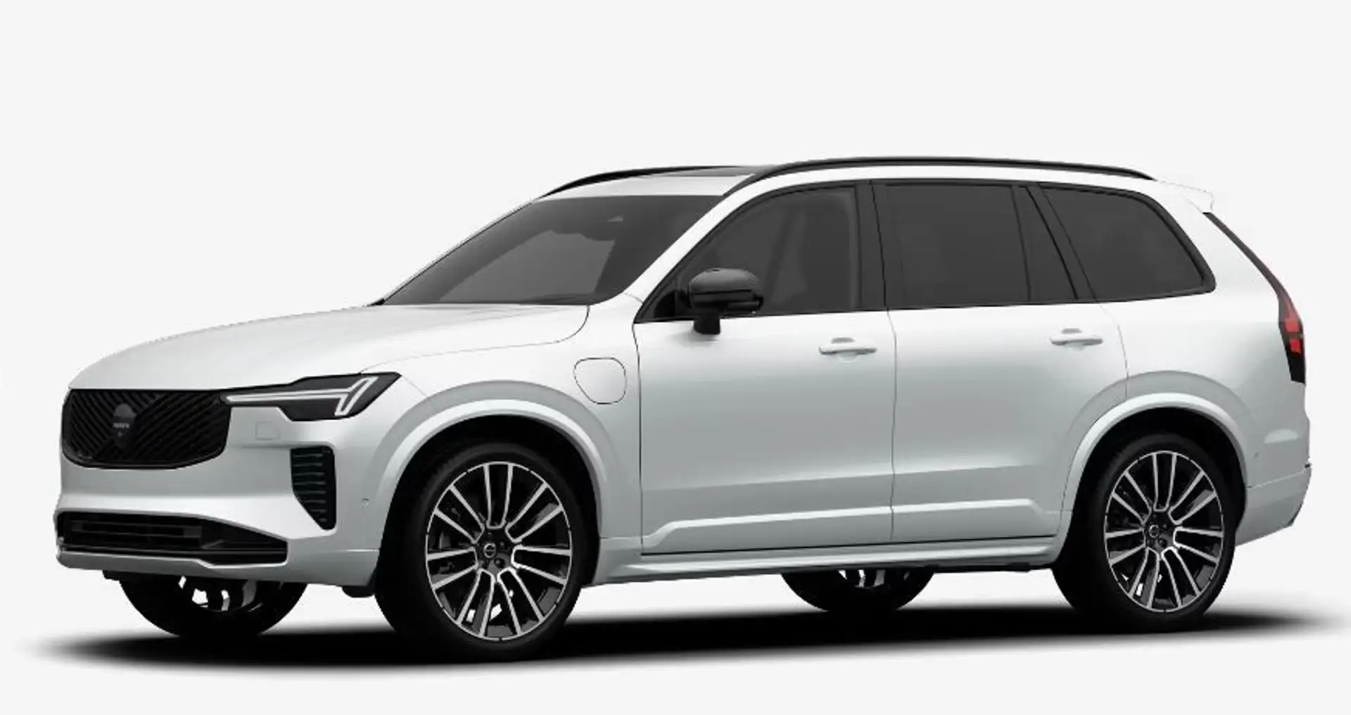 Volvo XC90 T8 AWD PHEV 18,8kWh Ultra Black Edition Weiß - 1