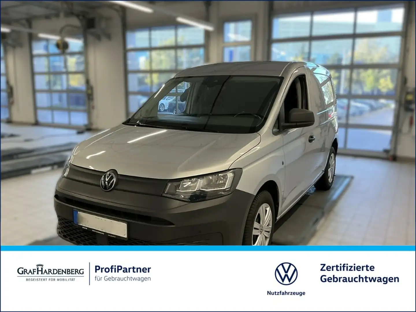 Volkswagen Caddy Cargo 2.0 TDI 4Motion Navi AHK ACC Silber - 1