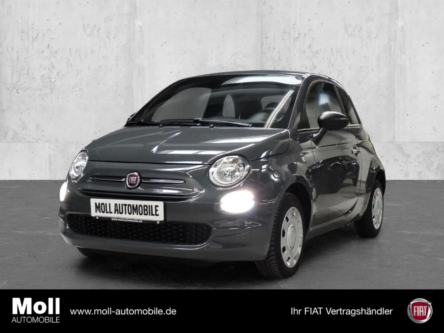 Fiat 500 Pop 1.2 8V EU6d-T Berganfahrass. Speedlimiter el.S Gris - 1