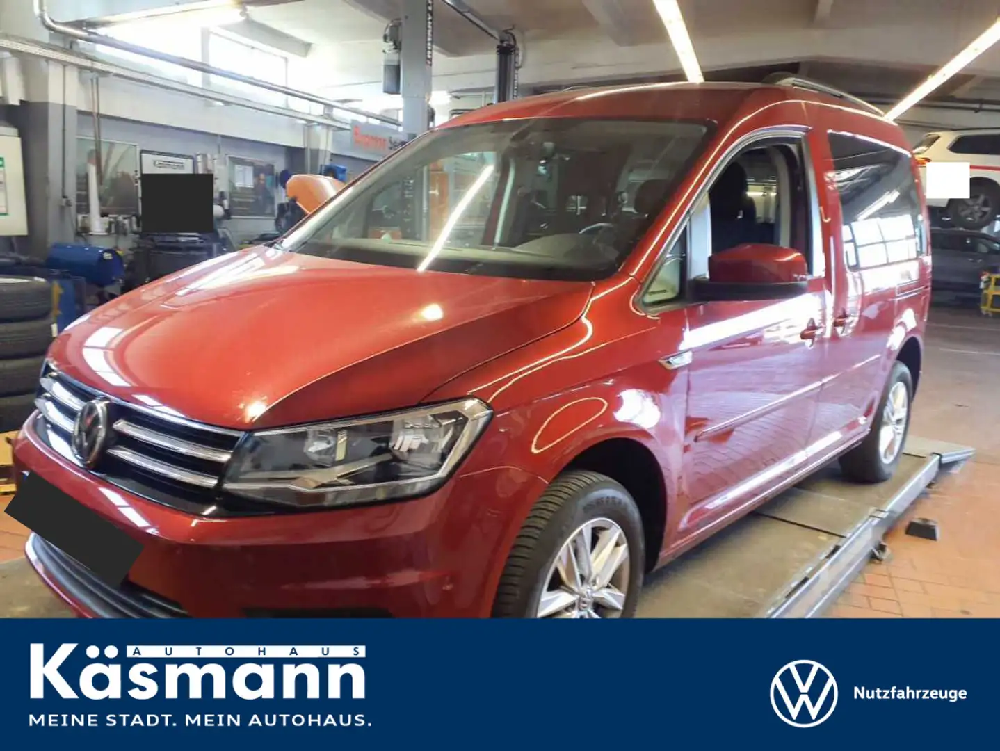 Volkswagen Caddy Comfortline TSI 7-SITZER APPCON SHZ PDC Rojo - 1