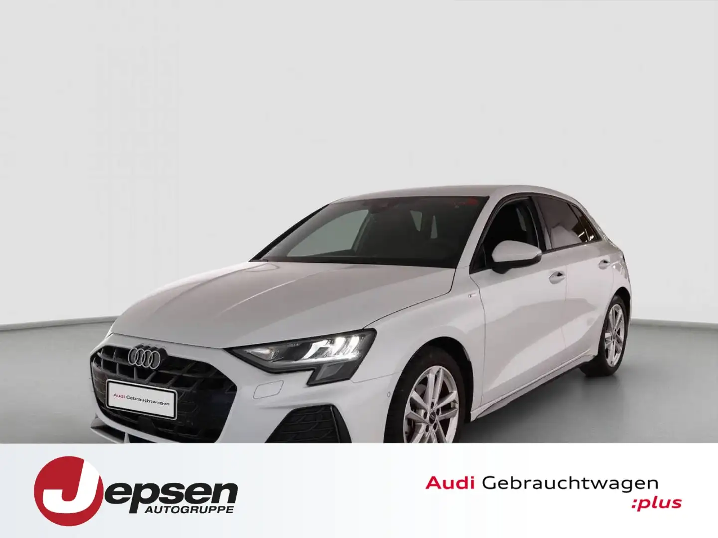 Audi A3 Sportback S line 35 TFSI 110(150) S tronic Weiß - 1