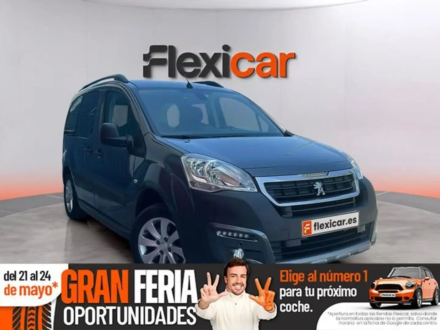 Peugeot Partner TEPEE Outdoor 1.2 PureTech 110 - 5P (2015) Gris - 1