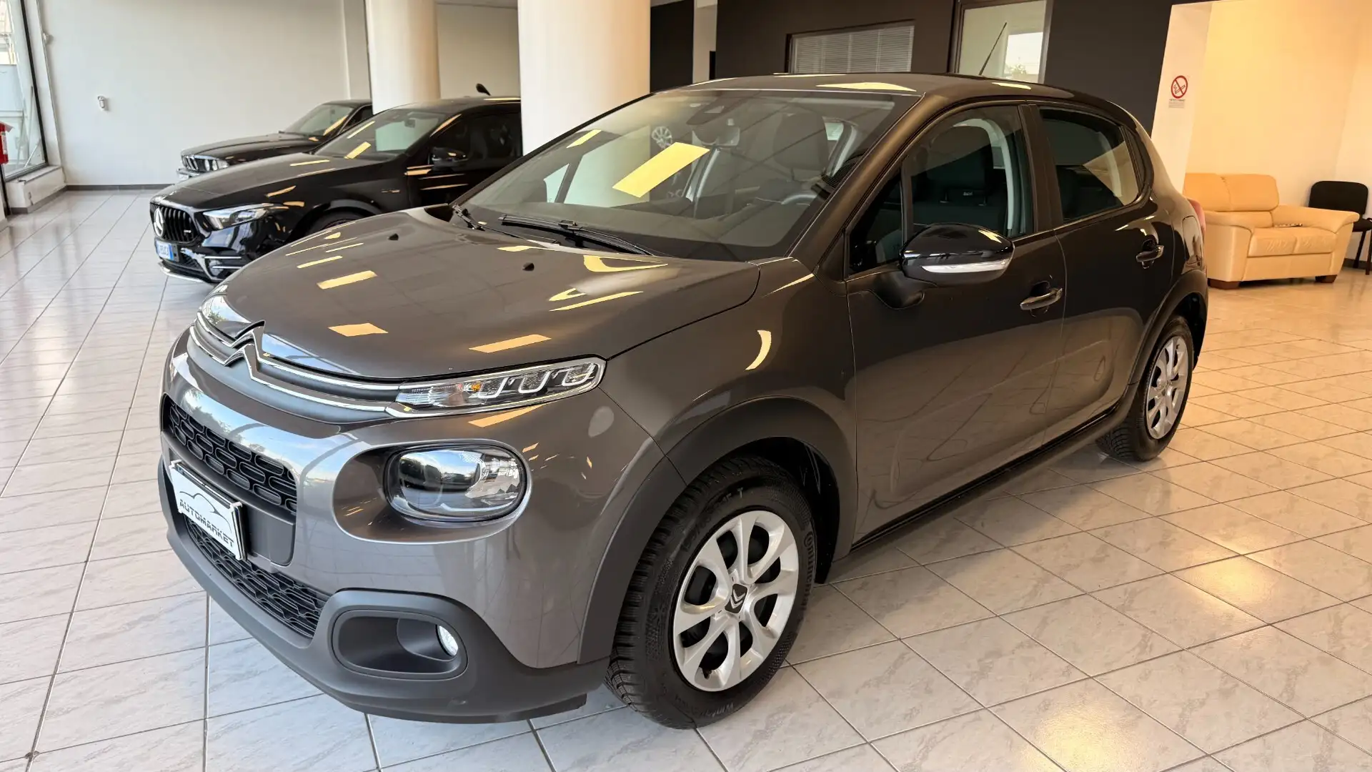 Citroen C3 PureTech 82 S&S Feel Grijs - 1